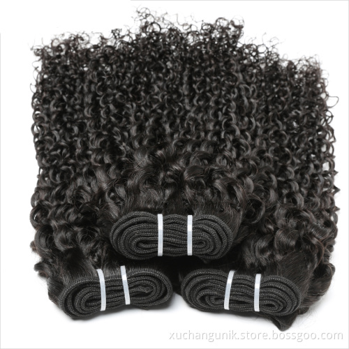Uniky Afro Kinky Curly itip Hair Extension For Black Women Raw Mongolian Hair micro links i tip hair